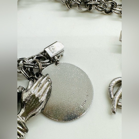 Vintage Sterling Charm Bracelet - Picture 8 of 17